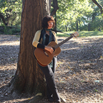 Sally with Tree Vertical